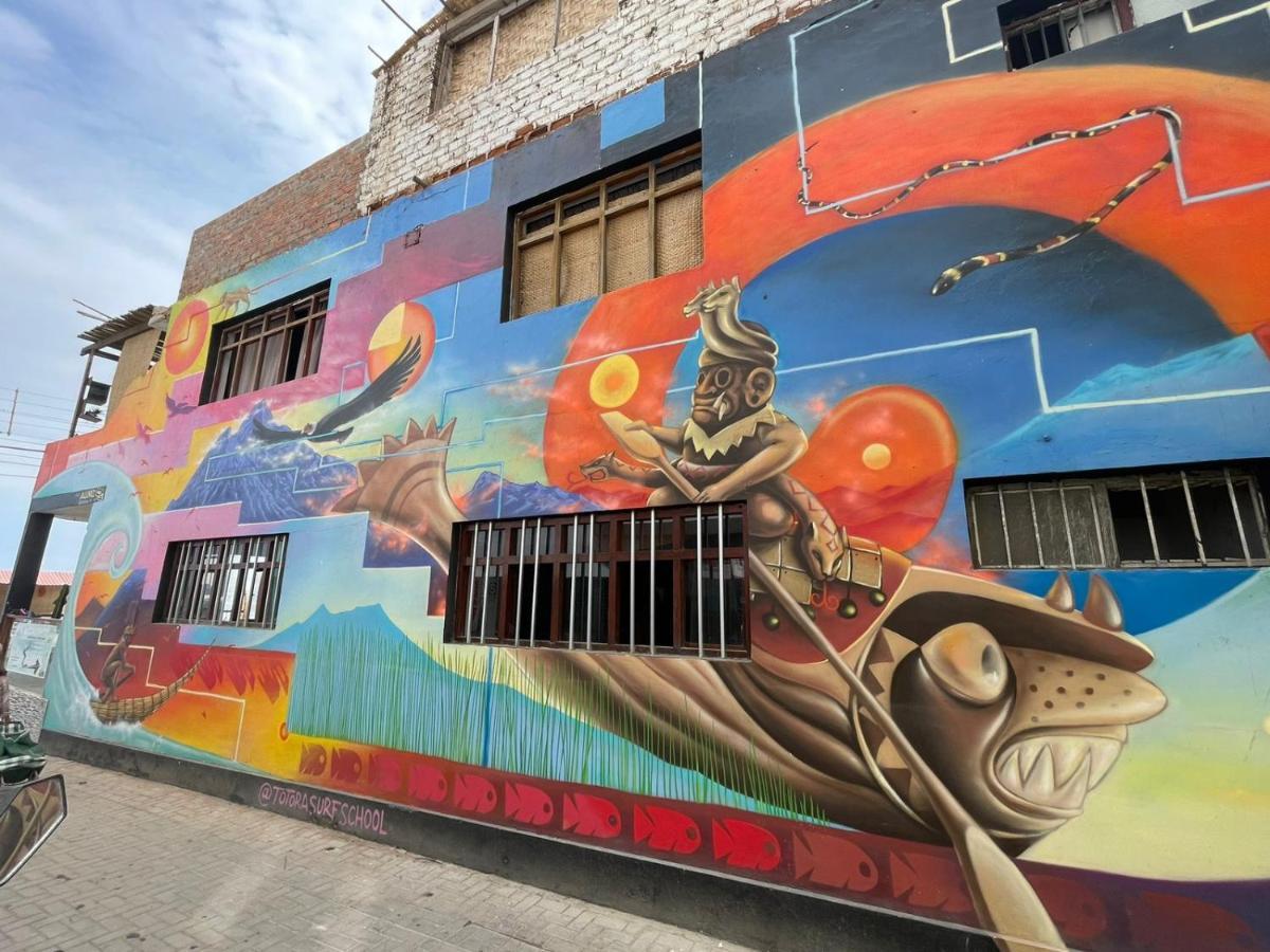 Totora Surf Hostel Huanchaco Zewnętrze zdjęcie